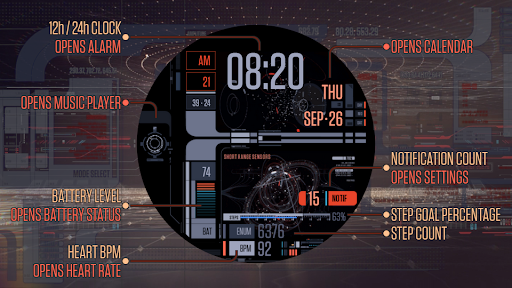 TREK: 25th Century Watch v1 Screen 2
