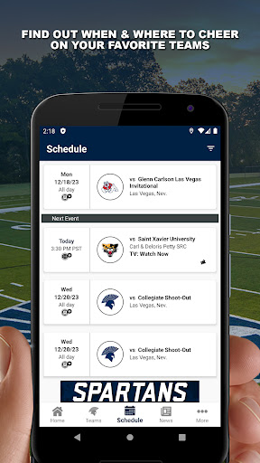 Missouri Baptist Spartans Screen 2