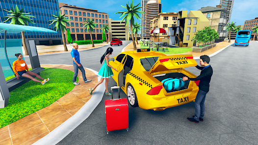 Taxi Simulator Games Taxi Game screenshots 3