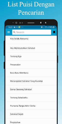 Puisi Untuk Sahabat Screen 3