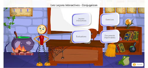 Android application LI Conjugaison screenshort