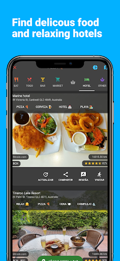 Android application CoinMap - Coinector screenshort