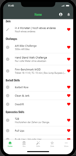 Android application CrossAndHIT screenshort
