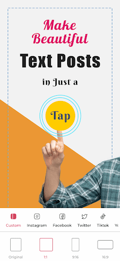 Android application Add Text to Photo, Text on Art screenshort