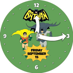 Batman & Robin watch face