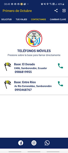 Primero de Octubre - Clientes