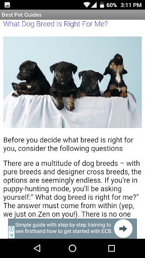 Best Pet Guides Screenshot 1 - AppWisp.com