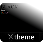Cover Image of ดาวน์โหลด Black theme for XPERIA  APK