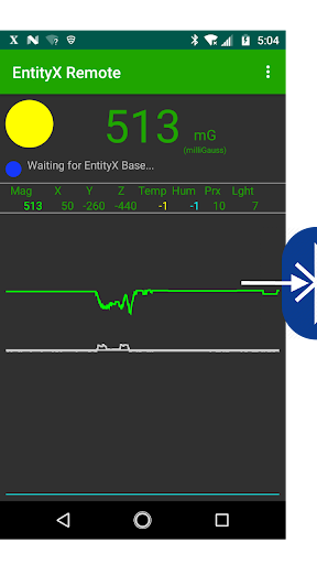 EntityX Remote Sensor Screen 2
