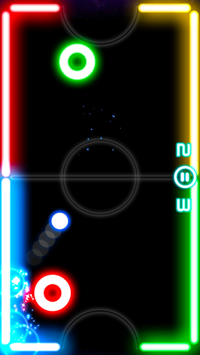 Glow Hockey  screenshots 1