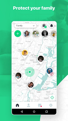 Android application GoLocator: Family Location Fin screenshort