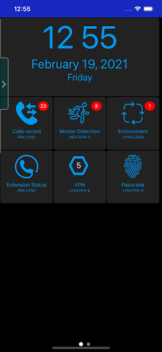 Android application NEXT device controller screenshort