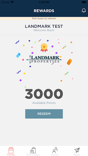Landmark Rewards Screen 2