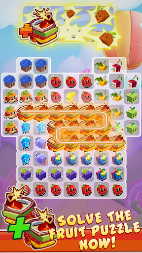 Screenshot of Juice cube: Match 3 Fruit Game