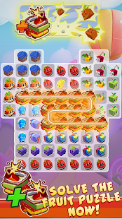Juice cube: Match 3 Fruit Game Captura de pantalla