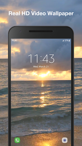 Sunset Beach Wallpaper Pro Screen 3