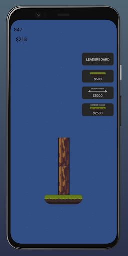 Android application Tree Stacker screenshort