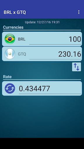 Android application Brazil Real Guatemalan Quetzal screenshort