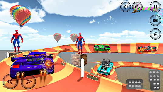 Superhero Car Game: Car Racing
