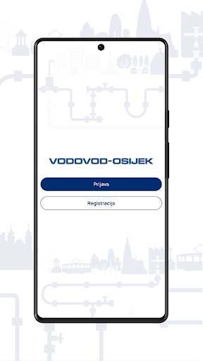 Android application Moj Vodovod screenshort