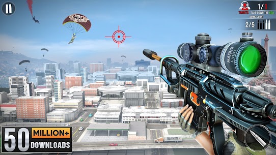 New Sniper Shooter: Free Offline 3D Shooting Games 1.98 Apk + Mod 1