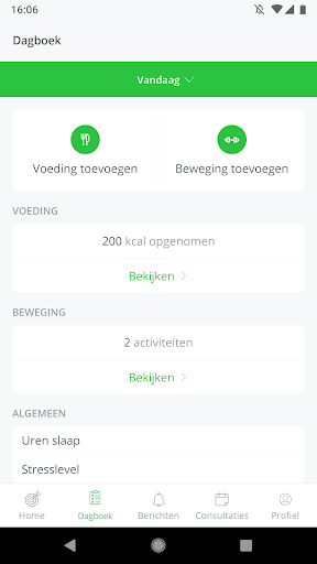 Android application My Food Coach and Me screenshort