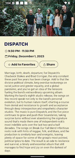 DISPATCHs Wild Ones Weekend Screen 3