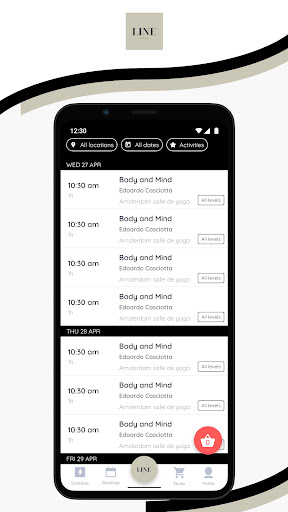 Line MA Sports Club ekran görüntüsü
