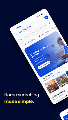 Android application PropZap screenshort