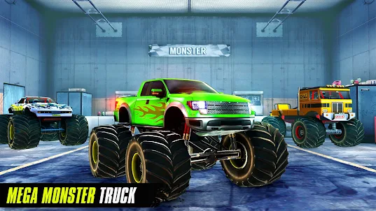 Monster Truck: 汽車 遊戲 離線 gt 車