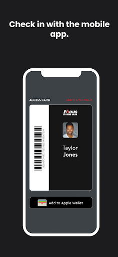 Screenshot of Focus Fitness Club