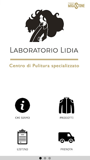 Android application Laboratorio Lidia screenshort