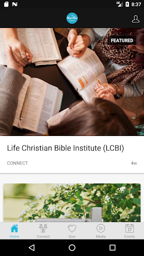 Android application Word Alive Bible Church screenshort