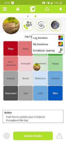 Emotional Pulse - Mood Tracker Screen 2