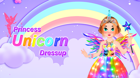 Girls Unicorn Dress Up Game