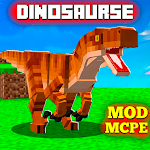 Cover Image of Tải xuống Dinosaurs Mod for Minecraft PE  APK