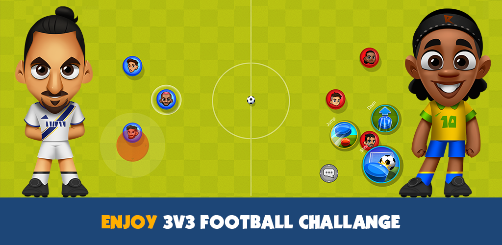 Super Soccer MOD APK 3V3 v1.81 (Dump Enemy, No CD)