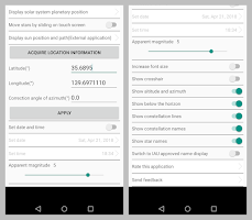screenshot of Constellation Map