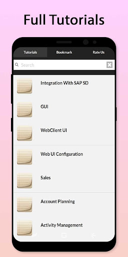 Easy SAP CRM Tutorial Screen 2