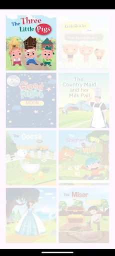 Android application Littele stories : kids Book screenshort