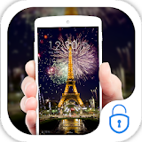 Eiffel Tower Night Paris Theme icon