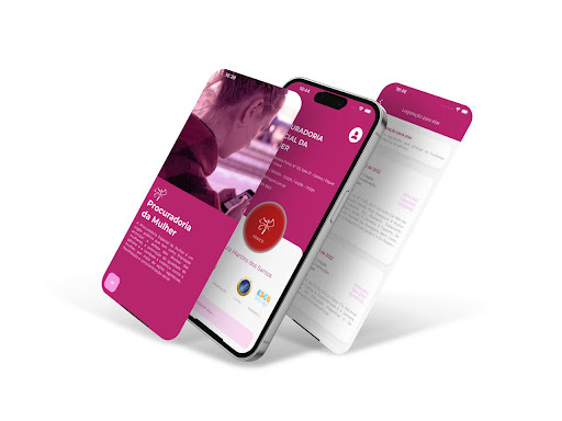 Android application Procuradoria da Mulher screenshort