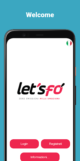 Android application Let's Fò screenshort