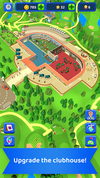 Idle Golf Club Manager Tycoon 6.1.0 APK + Мод (Unlimited money) за Android