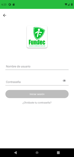 FUNDEC Screen 3