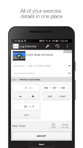 Elite Speed Training Screen 3