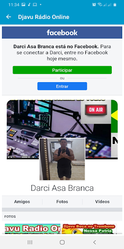 Djavu Rádio Online Screen 3