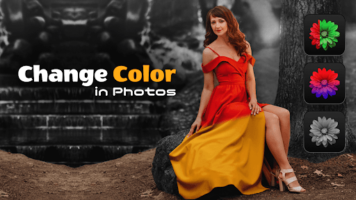 Android application Change Color in Photos screenshort