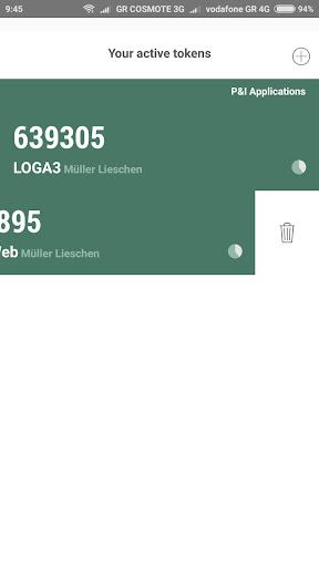 P&I Authenticator Screen 3