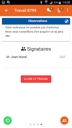 novaTime - Intervenant Screen 3